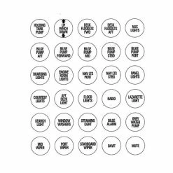 BLA Label Set To Suit Switch Panels.