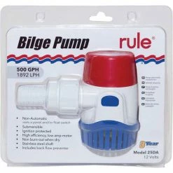Rule Bilge Pump 12V 500GPH 15 Rule Bilge Pump 12V 500GPH -Marine Electrical shop BCF 552300 00 500GPH hi res