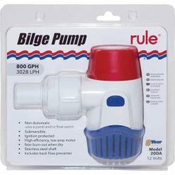 Rule Bilge Pump 12V 800GPH