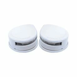 RWB LED Navigation Lights 12V Horizontal Port And Starboard 2 Pack White