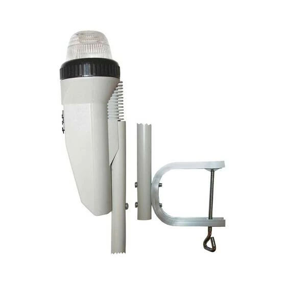 RWB LED Clamp-On Portable Bow Navigation Light White 1 RWB LED Clamp-On Portable Bow Navigation Light White