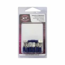 KT Cables Spade Terminal Blue 4.0