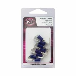 KT Cables Insulated Piggyback Terminal Blue 4.0