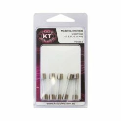 KT Cables KT Assorted Glass Fuse 5 Pack