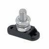 BEP Single Insulated 10mm Stud Black