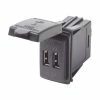 Blue Sea Systems Contura Dual USB 4.8A Socket