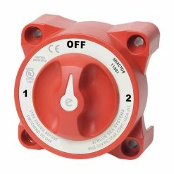 Blue Sea Systems E-Series Battery Selector Swith With AFD