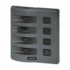 Blue Sea Systems WeatherDeck 6 Switch Panel