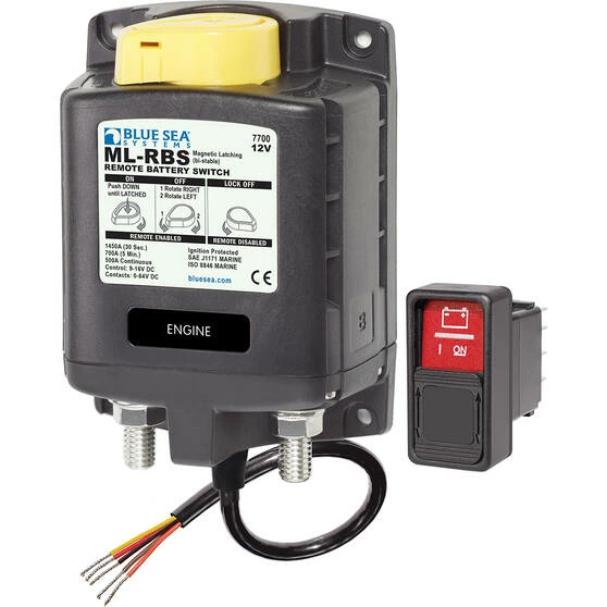 Blue Sea Systems 500A ML-RBS 12V Automatic Charging Relay 1 Blue Sea Systems 500A ML-RBS 12V Automatic Charging Relay