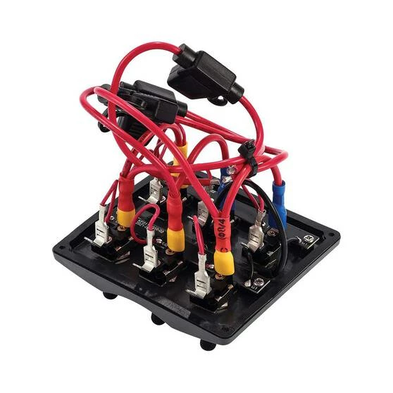 Bowline Switch Panel 6 Gang Black 3 Bowline Switch Panel 6 Gang Black - Image 3