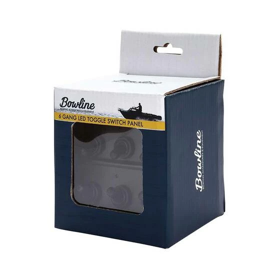 Bowline Switch Panel 6 Gang Black 8 Bowline Switch Panel 6 Gang Black - Image 8