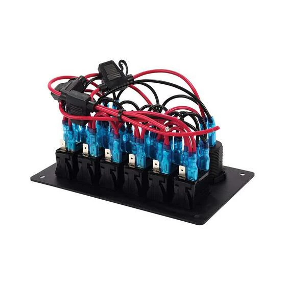 Bowline Switch Panel 6 Rocker 2 USB Plus Cigarette Socket 3 Bowline Switch Panel 6 Rocker 2 USB Plus Cigarette Socket - Image 3