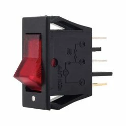Bowline Rocker Switch Red Indicator
