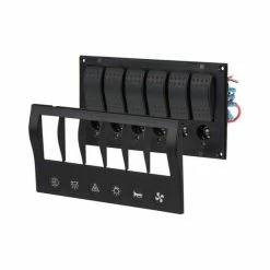 Narva 6-Way LED Switch Panel With Circuit Breaker Protection