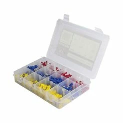 KT Cables Insulated Terminal Kit Assortment, 225 Pieces